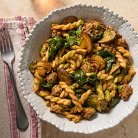 Creamy Pesto Bolognese