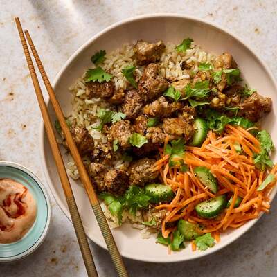 Vietnamese-Style Ground Beef Bowls