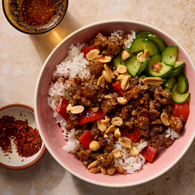 Asian Beef Rice Bowls