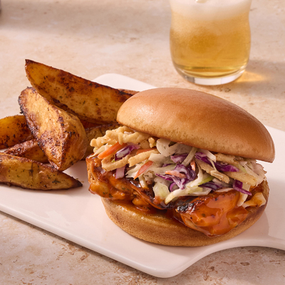 Buffalo Chicken Thigh Sandwiches