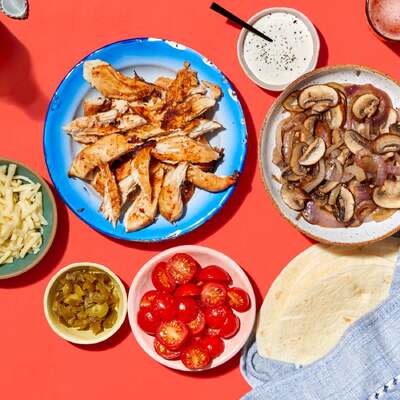 Chipotle-Lime Chicken Fajitas