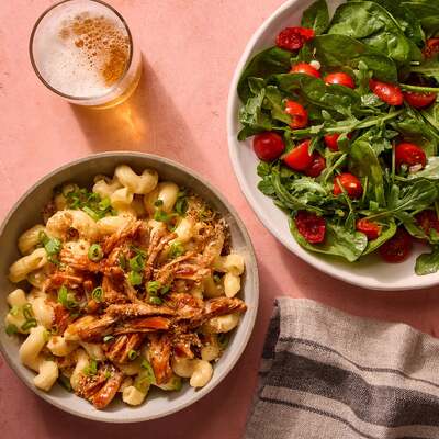 BBQ Pulled Pork Mac & Cheese