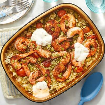 Oven-Baked Mexican-Spiced Shrimp