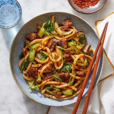Chili Crisp Pork Udon