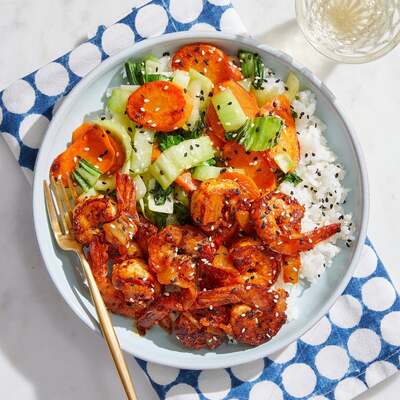 Kimchi Butter Shrimp