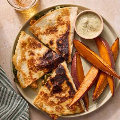 Chicken & Poblano Quesadillas