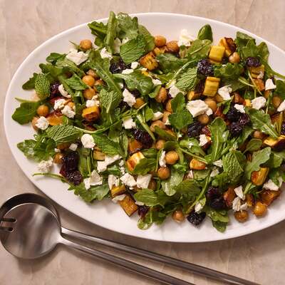 Roasted Squash & Chickpea Salad