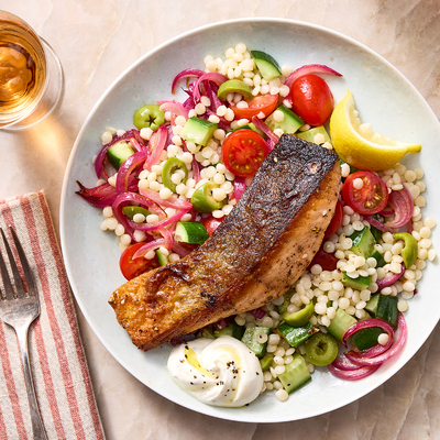 Za'atar Crusted Salmon