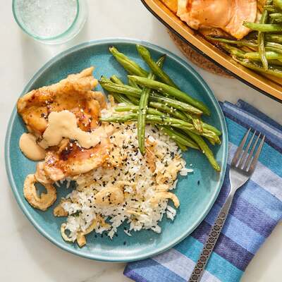 Soy-Glazed Chicken Thighs