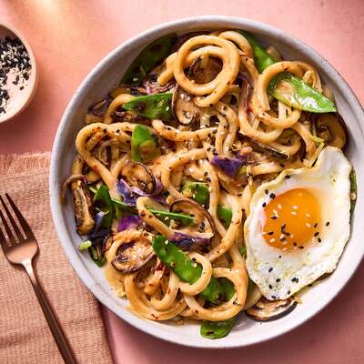 Peanut Udon Stir-Fry
