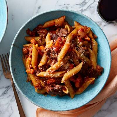 Penne Pasta & Beef Bolognese
