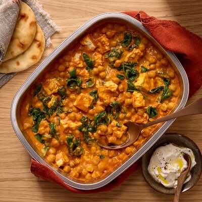 Indian-Style Baked Paneer Curry
