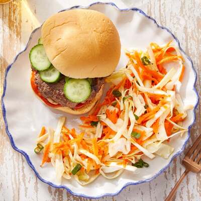 Korean-Style Burgers