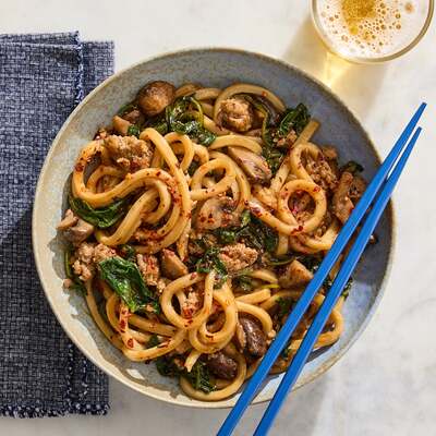 Chili Crisp Pork Udon