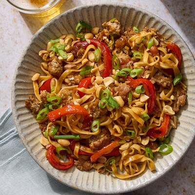 Sweet & Spicy Pork Noodles