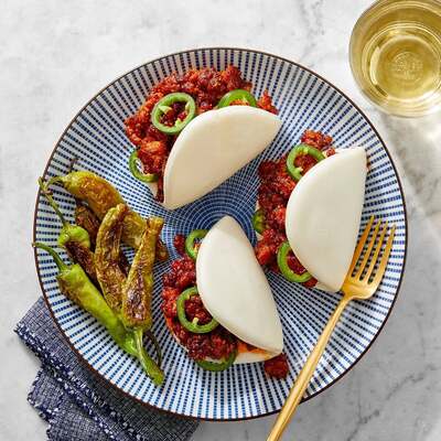 Hoisin Pork & Jalapeño Steam Buns