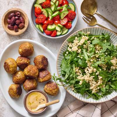 Shawarma Turkey & Feta Meatballs