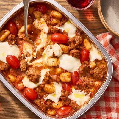 Hot Italian Sausage & Gnocchi