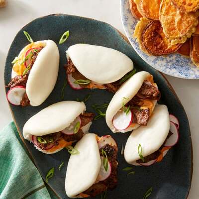 Korean Beef Steam Buns