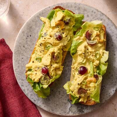 Curry Chicken Salad Sandwiches