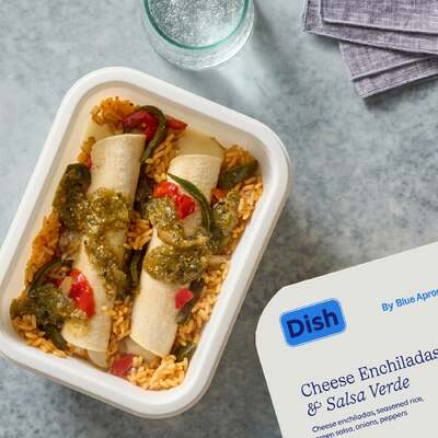 Cheese Enchiladas & Salsa Verde