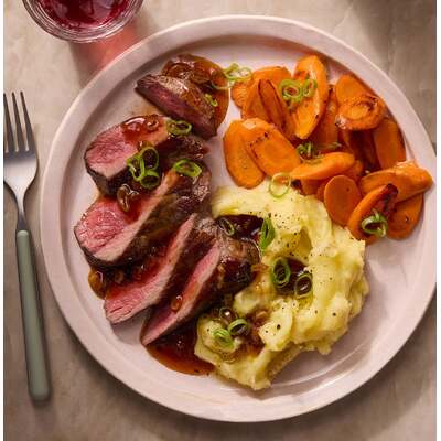 Flank Steaks & Tangy Homemade Steak Sauce