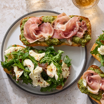 Prosciutto Mozz Sandwiches