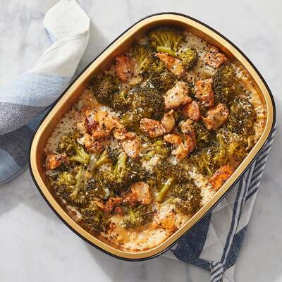 Oven-Baked Togarashi Chicken & Rice