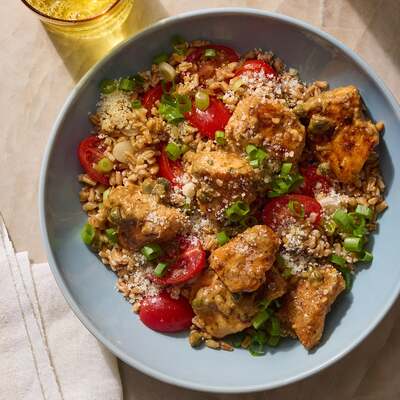 Roasted Garlic & Lemon Pesto Chicken