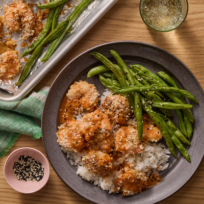 Sheet Pan Asian Crispy Shrimp