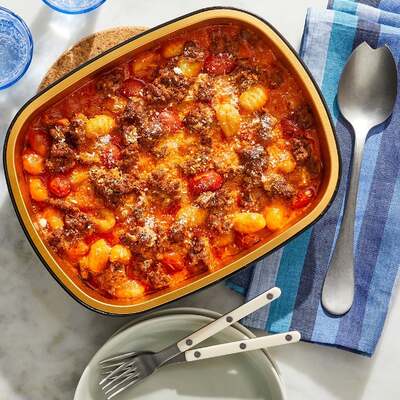 Chorizo & Creamy Tomato Gnocchi