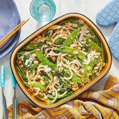 Oven-Baked Sesame-Peanut Udon