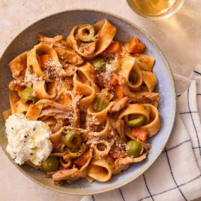 Hand-Cut Pappardelle & Pulled Pork Ragù