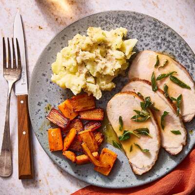 Maple-Sage Pork Roast