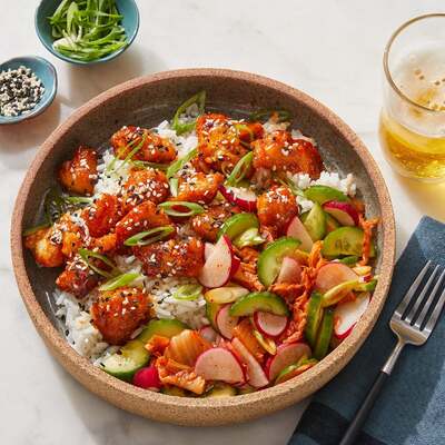 Crispy Korean-Style Chicken