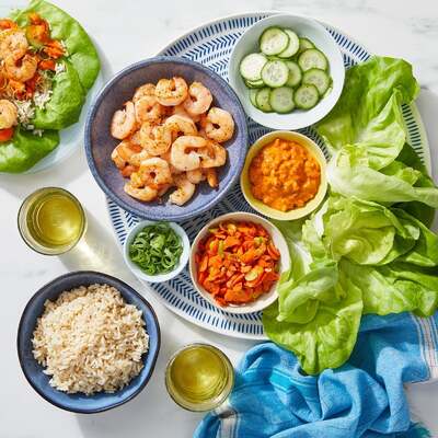 Shrimp Lettuce Cups