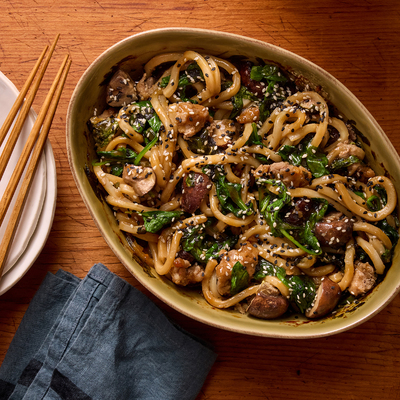 Miso Pork & Udon Bake