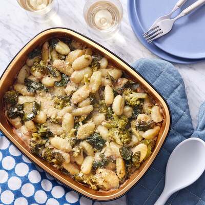 Oven-Baked Creamy Truffle Gnocchi