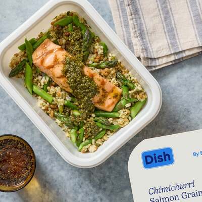 Chimichurri Salmon Grain Bowl