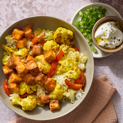 Sweet Chili Paneer & Cauliflower