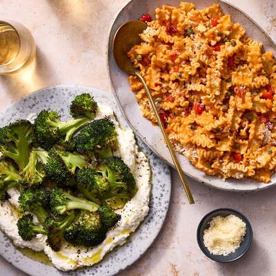 Roasted Red Pepper Pasta