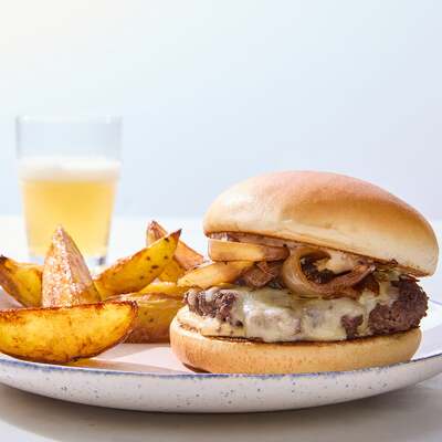 French Onion Cheeseburgers