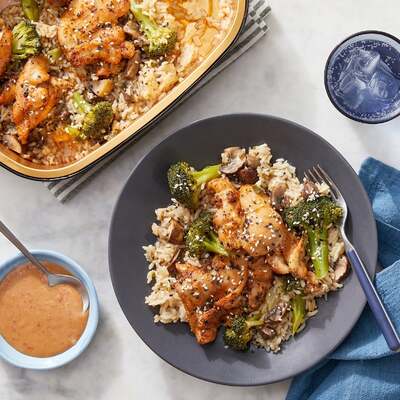 Sweet & Spicy Chicken Thighs