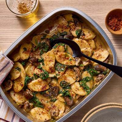 Peanut-Soy Rice Cakes