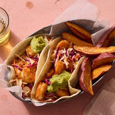 Spicy Chipotle Shrimp Tacos