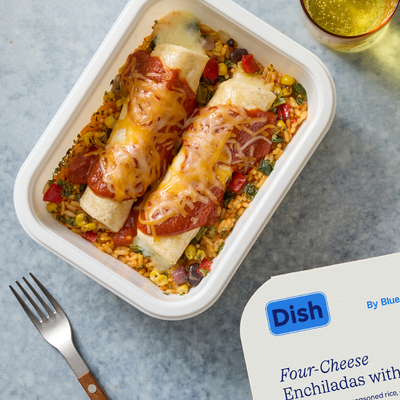 Four-Cheese Enchiladas