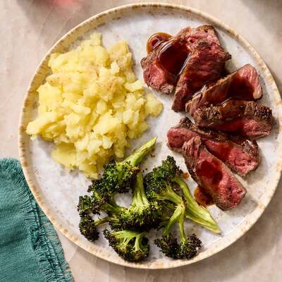 Butter & Soy-Glazed Steaks