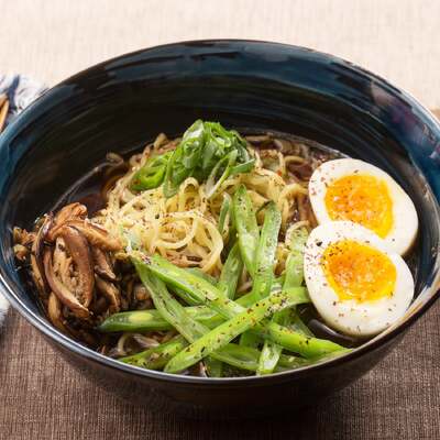Black Garlic-Shoyu Ramen
