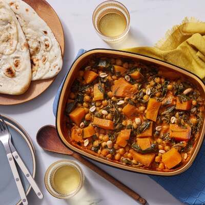 Oven-Baked Butternut Squash & Chickpea Curry