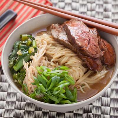 Beef Ramen Noodle Soup